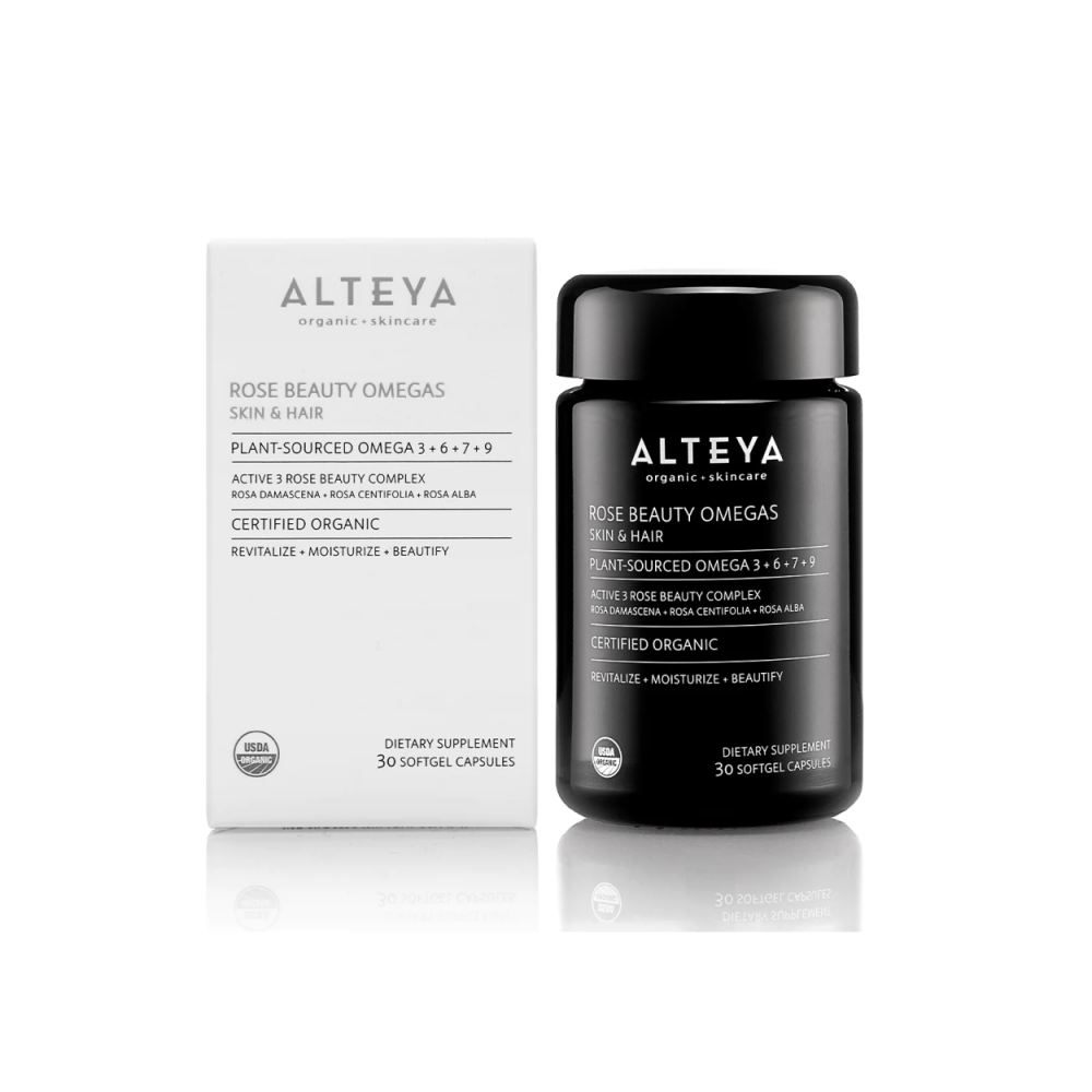 Alteya Organics有機Omega3-6-7-9玫瑰油丸 30粒