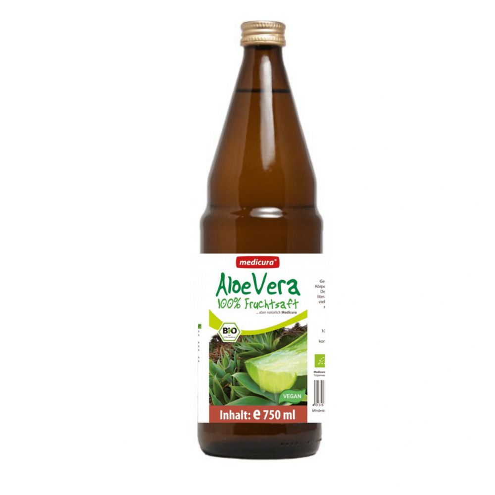 德國Medicura 食療之家 有機純蘆薈汁 (750ml)