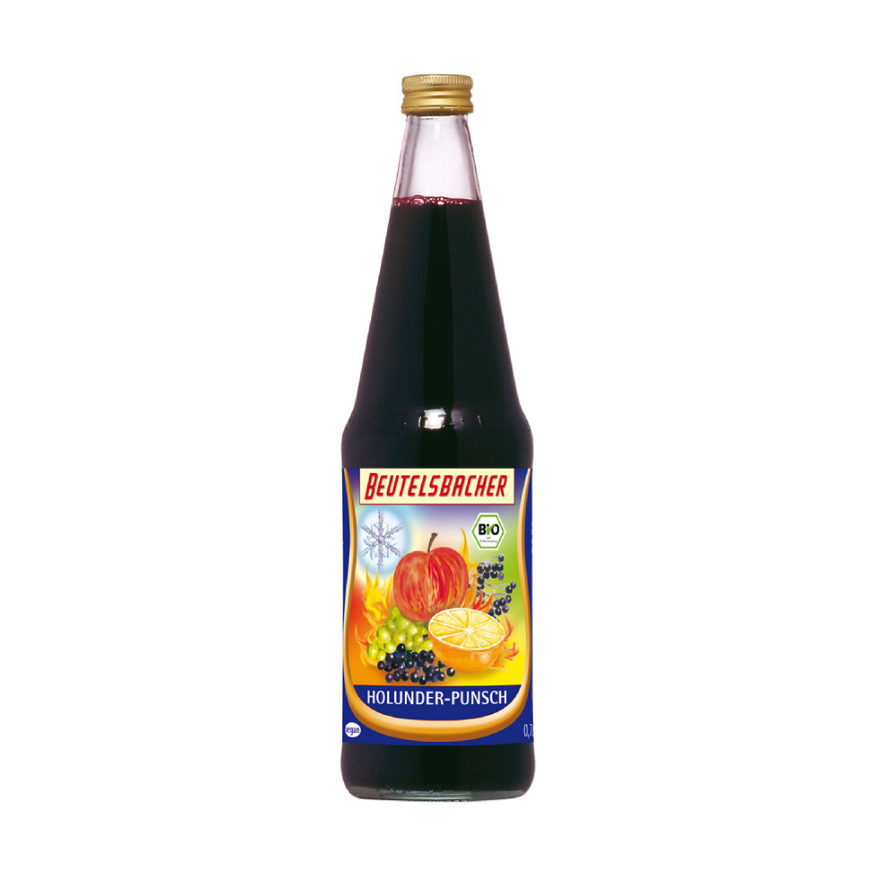布圖Beutelsbacher有機接骨木花感冒果茶700ml