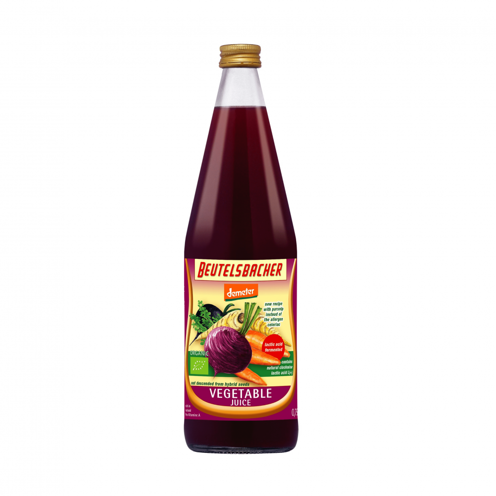 德國Beutelsbacher 有機布維仕根莖蔬菜汁 750ml