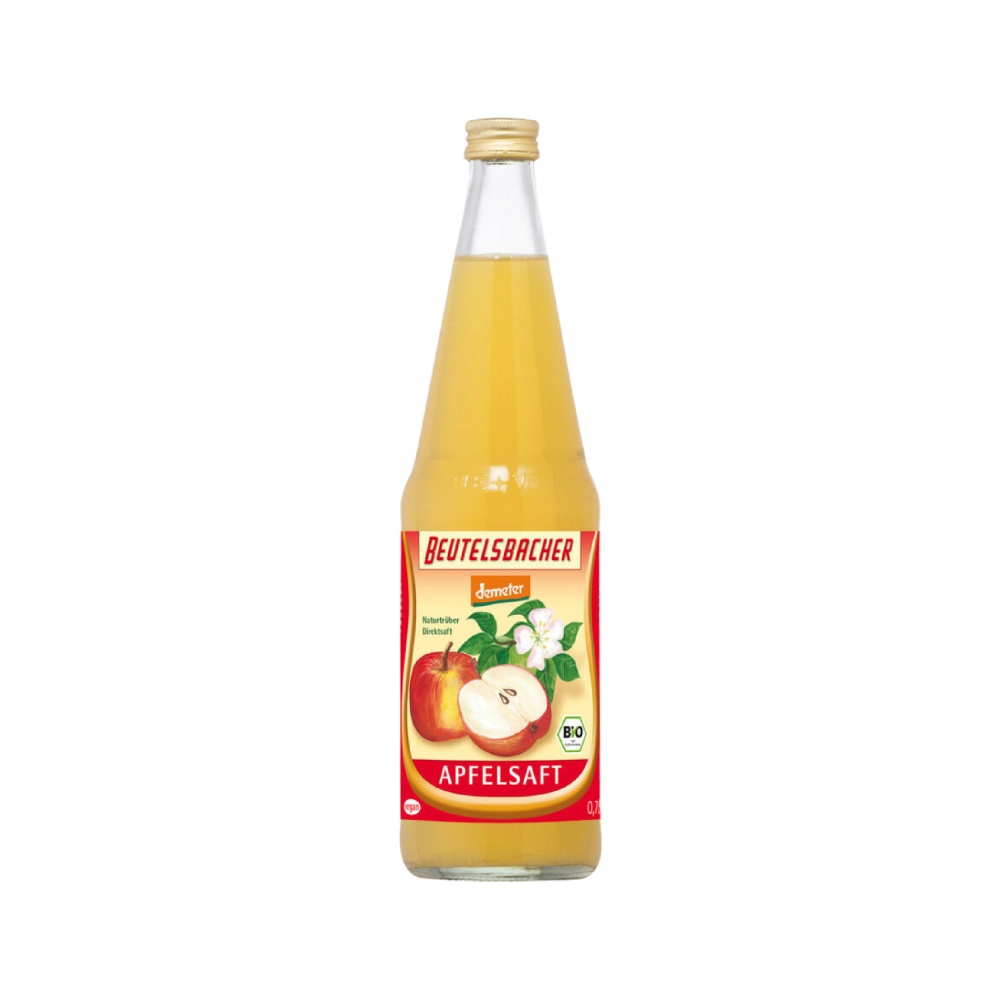 德國Beutelsbacher 布圖 有機純蘋果汁 (700ml)