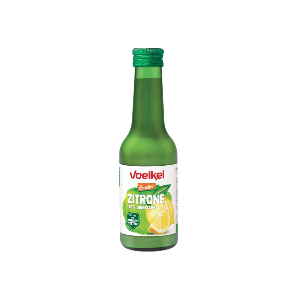 德國Voelkel 維高有機純檸檬汁 200ml * demeter