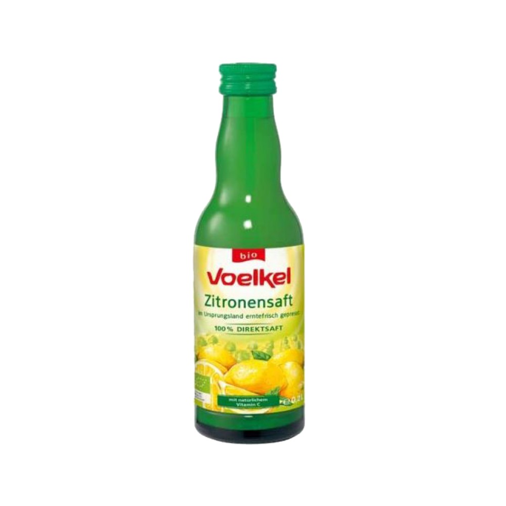 德國Voelkel 維高有機純檸檬汁 (200ml)