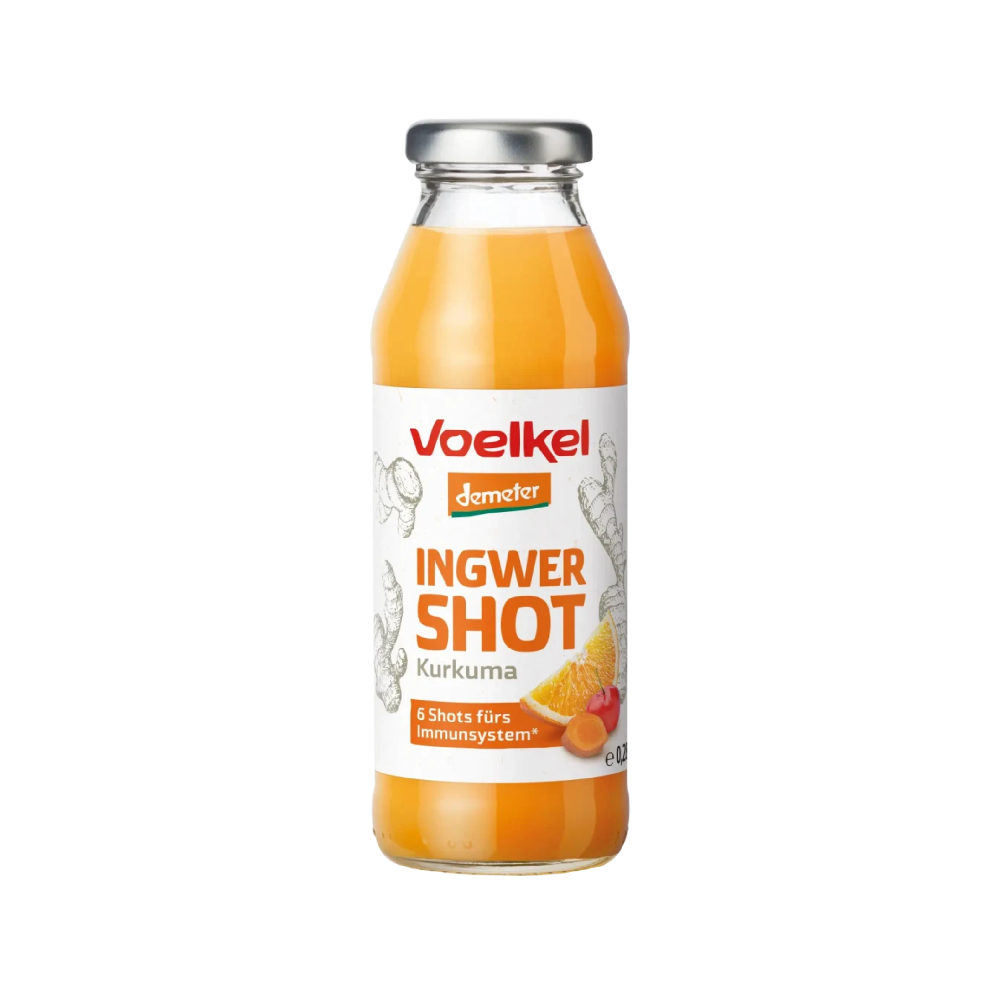 德國Voelkel 有機薑黄生薑汁280ml