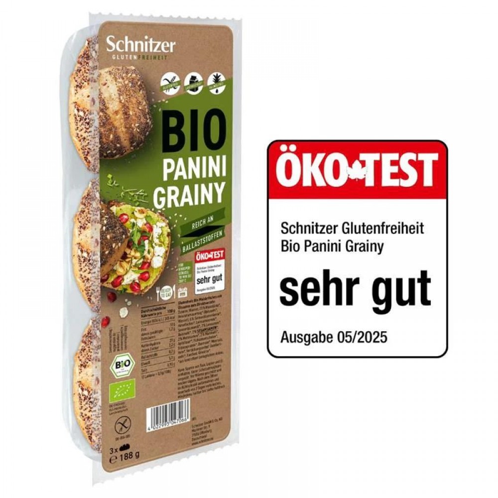 德國Schnitzer有機無麩質多穀飽(3個裝)