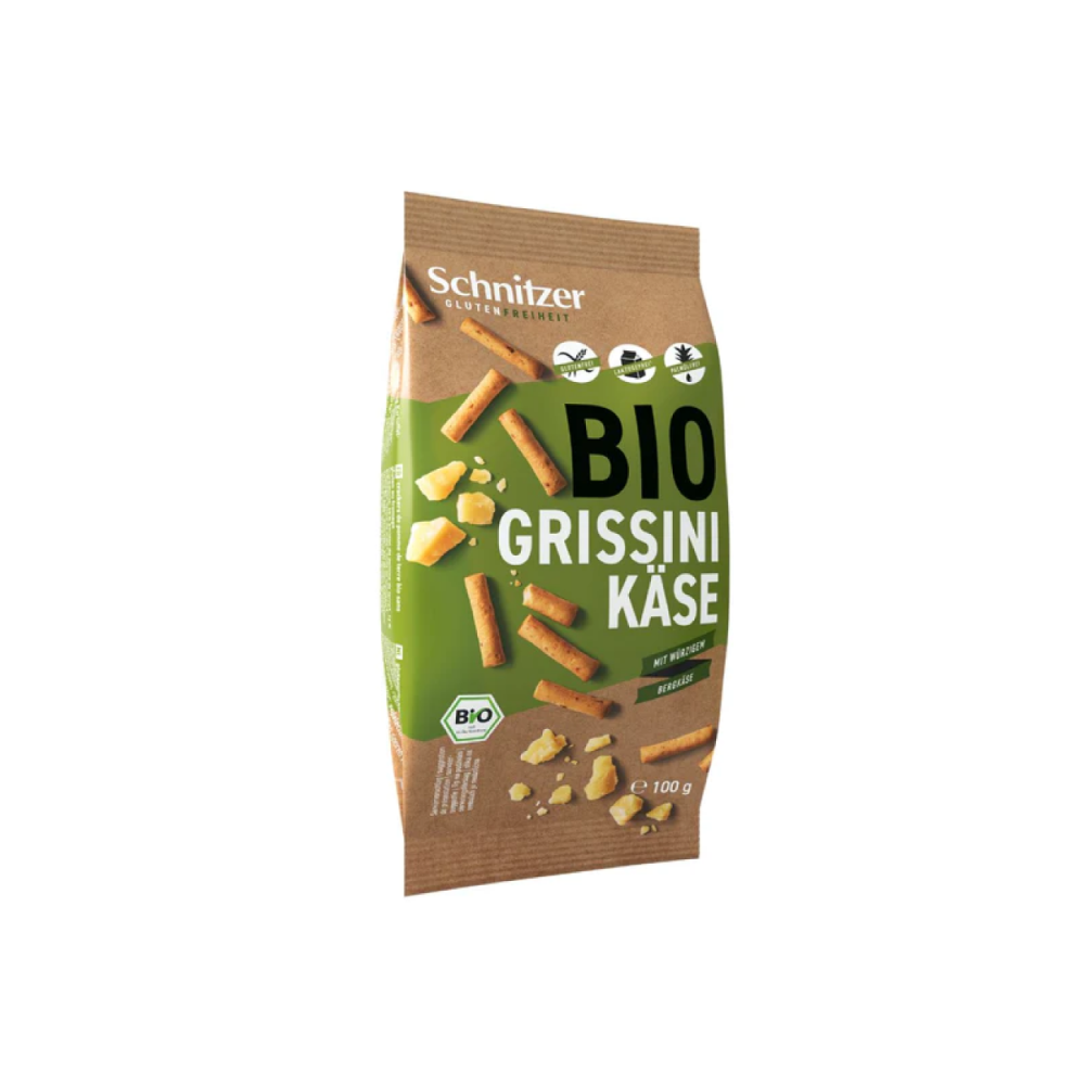 德国Schnitzer 有機Gluten Free芝士手指餅100g