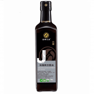 喜樂之泉  有機黑豆醬油500ml