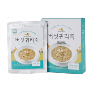 韓國有機香菇燕麥粥