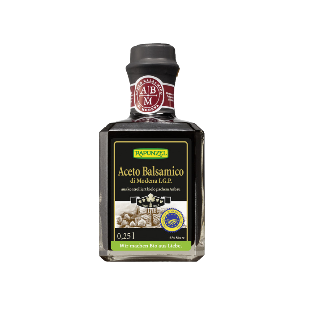 德國Rapunzel意大利有機特級葡萄黑醋4葉 (250ml)