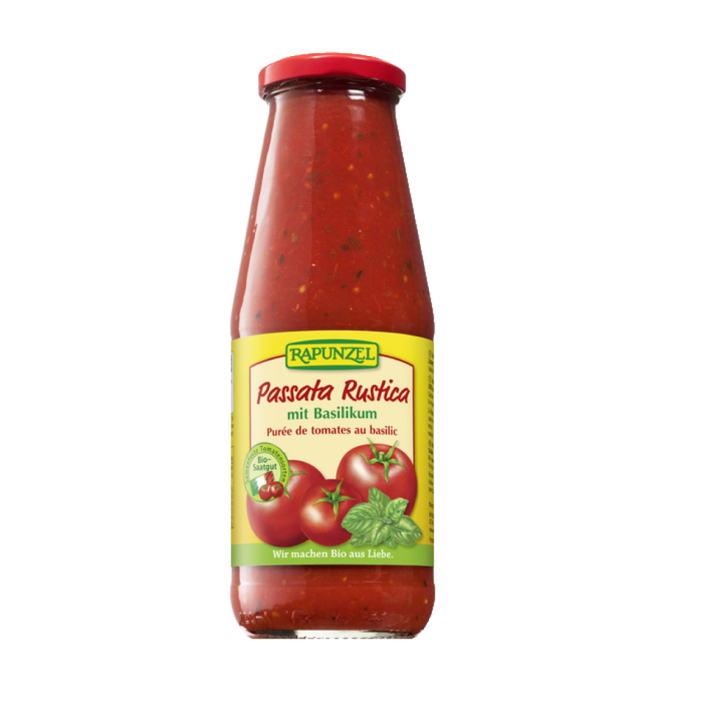 Rapunzel 意大利有機純羅勒蕃茄醬 680g