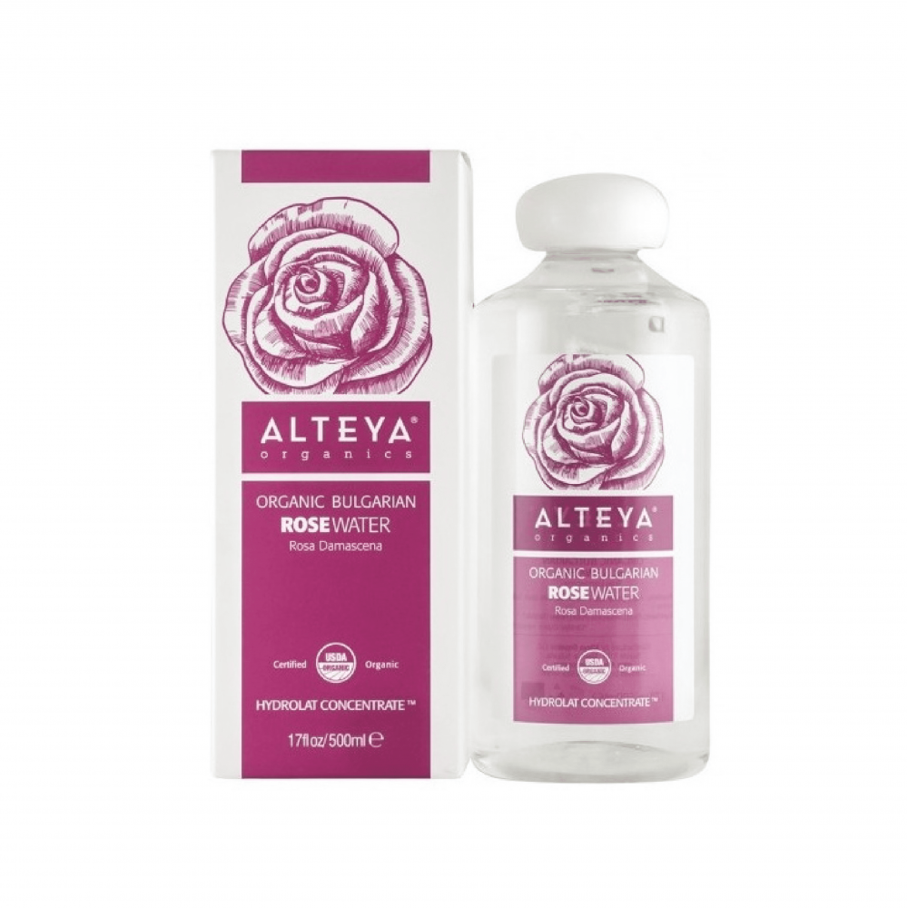 Alteya Organics 保加利亞有機奧圖玫瑰花水 (補充裝) 500ml
