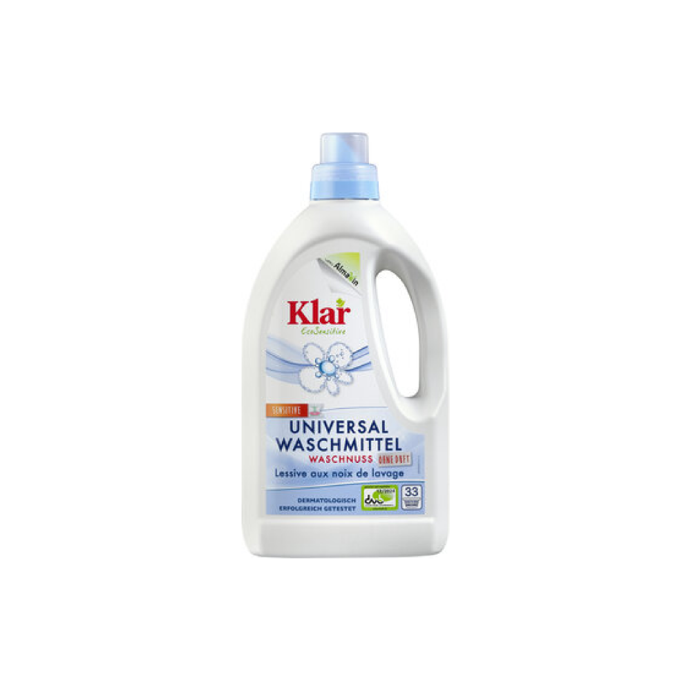 德國Klar無患子洗衣液1.5L(瓶裝)