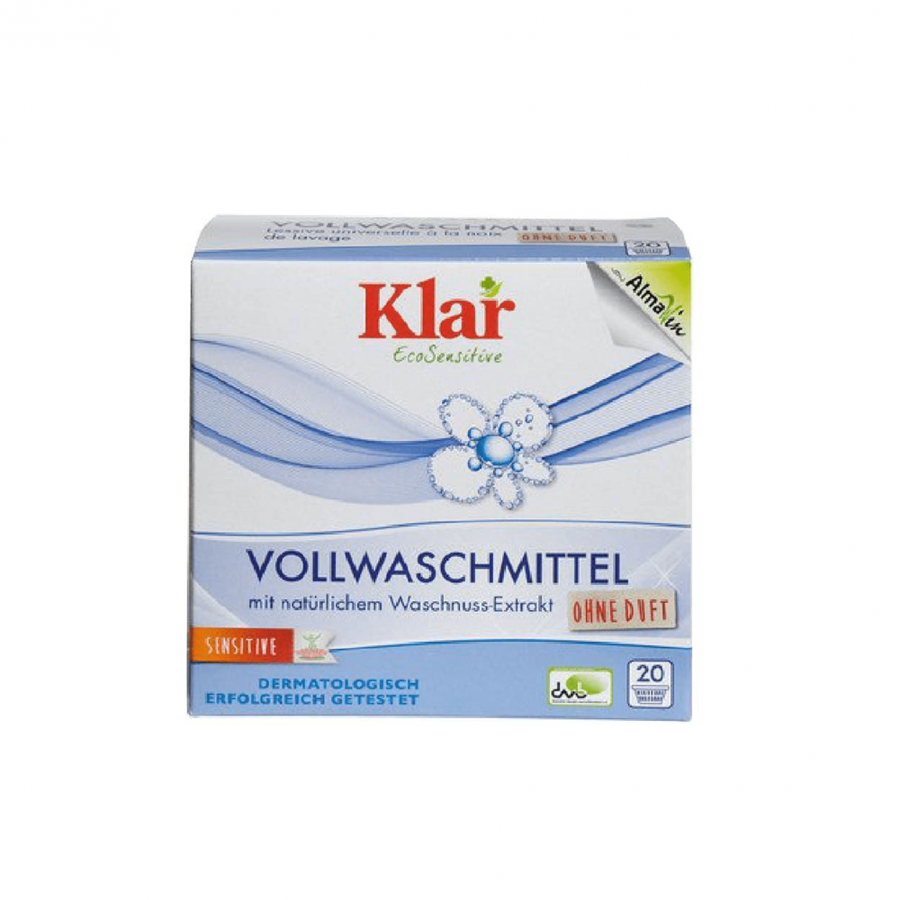 德國Klar無患子強汙洗衣粉 (1.1kg)