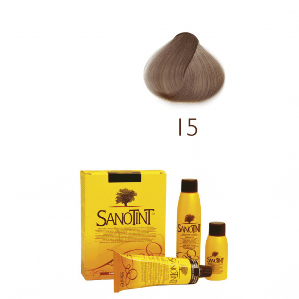 意大利Sanotint天然染髮劑 (15 煙灰金色)