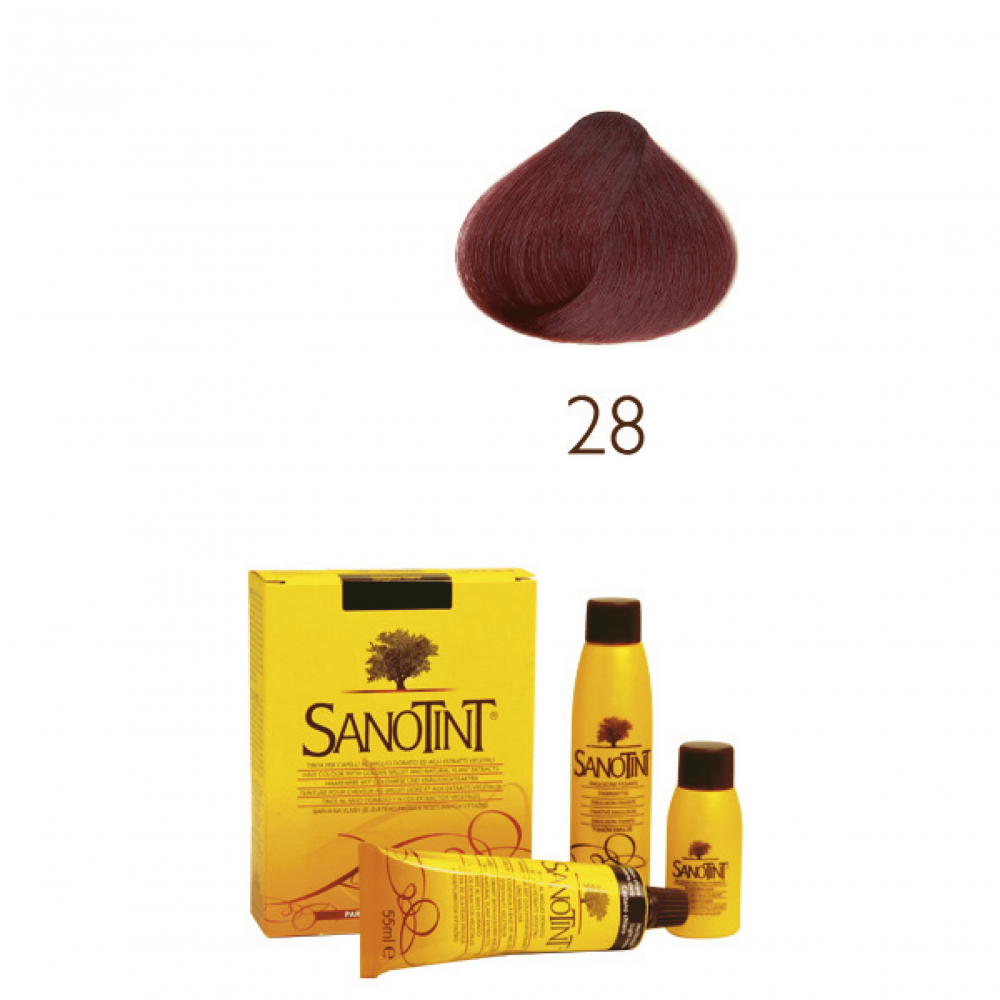意大利Sanotint天然染髮劑 (28 栗紅色)