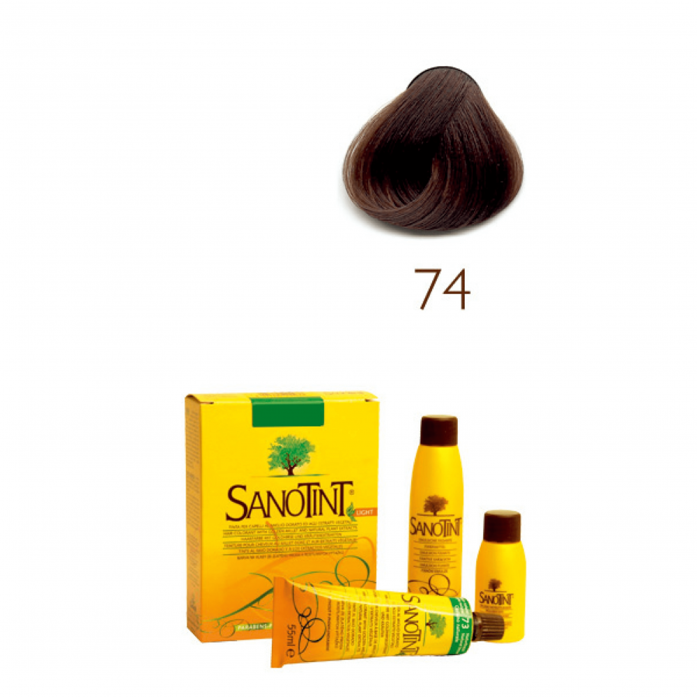 意大利Sanotint天然防敏染髮劑 (74L 淺啡色)